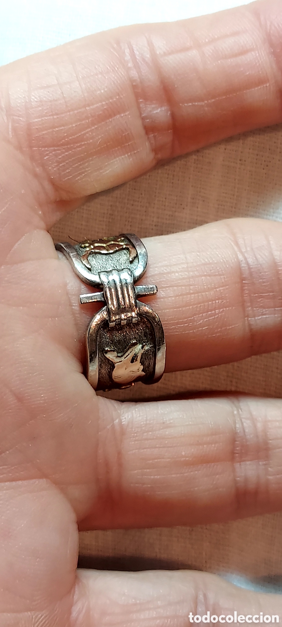 Joyeria: ANILLO DE PLATA CON SIMBOLOS EGIPCIOS - Foto 1