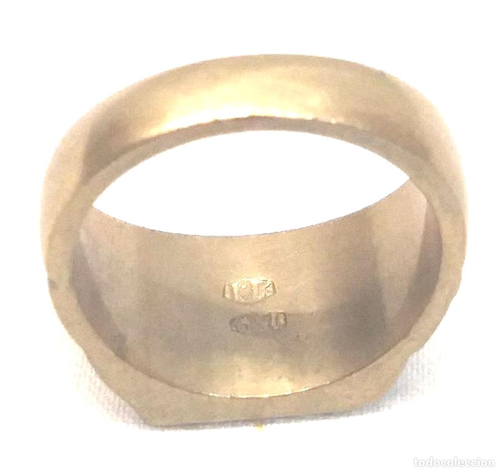 Joyeria: Anillo Sello. Med. 22 - Foto 2