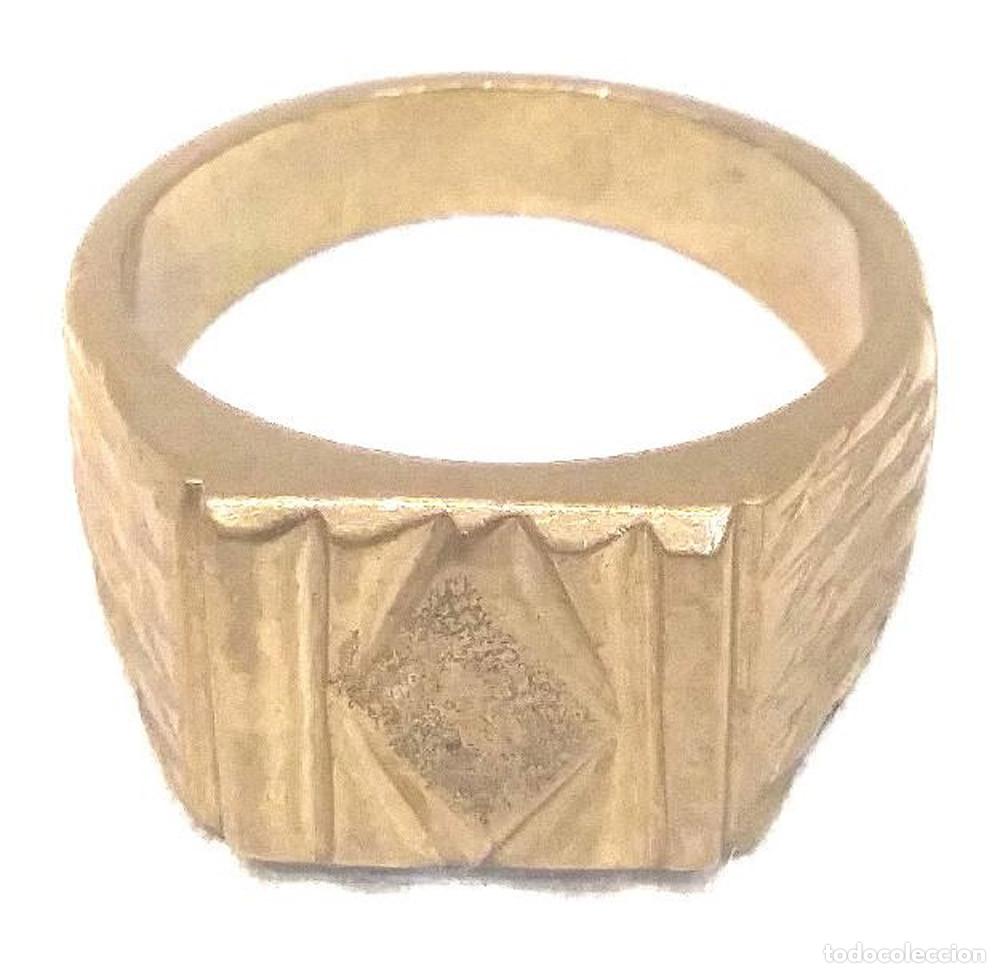 Joyeria: Anillo Sello. Med. 22 - Foto 1
