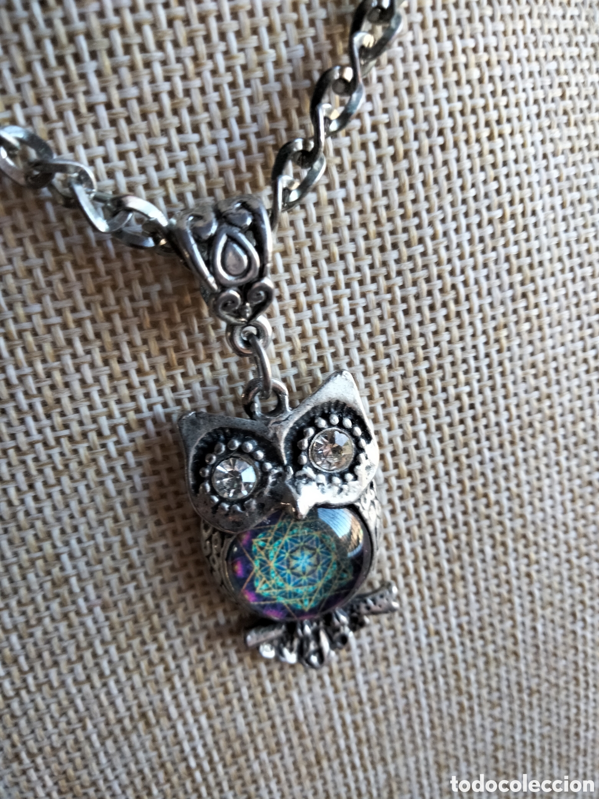 Joyeria: Colgante b&uacute;ho con mandala 3 CM X 2 CM - Foto 1