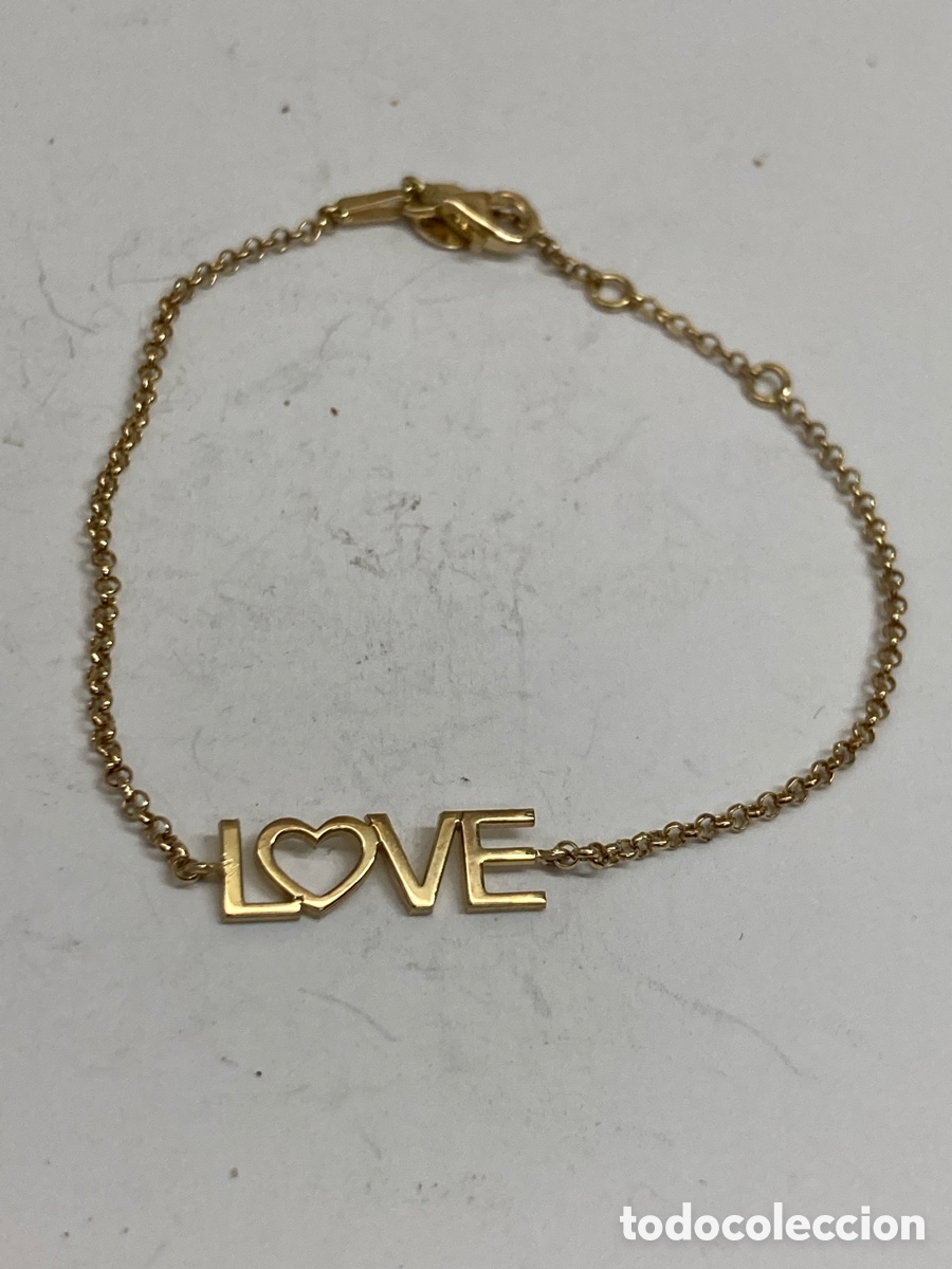 Joyeria: Pulsera de plata ba&ntilde;ado oro Pul99 - Foto 1