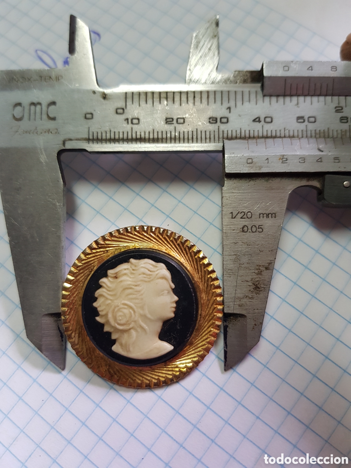 Joyeria: Antiguo colgante Camafeo - Foto 2