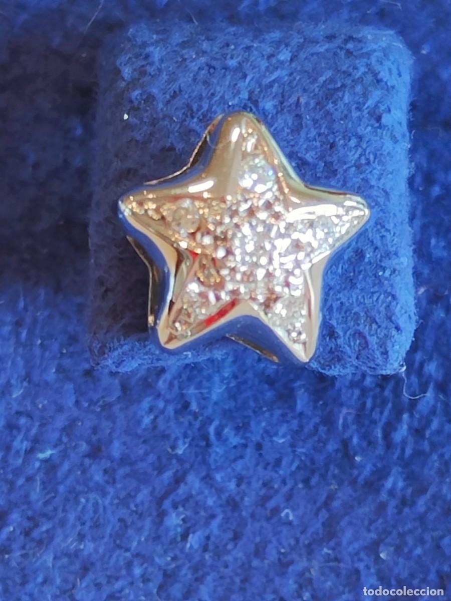 Joyeria: PENDIENTES ESTRELLA ORO 18K Y BRILLANTES - Foto 4