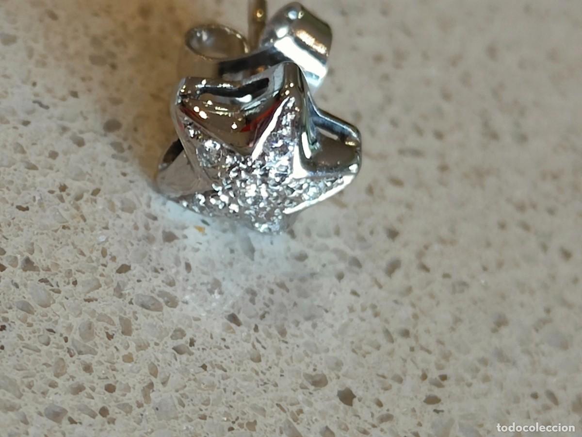 Joyeria: PENDIENTES ESTRELLA ORO 18K Y BRILLANTES - Foto 1