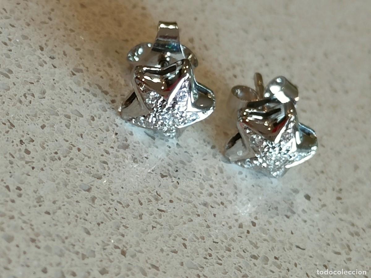 Joyeria: PENDIENTES ESTRELLA ORO 18K Y BRILLANTES - Foto 3
