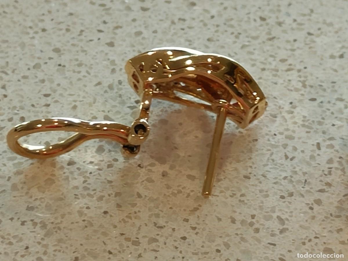 Joyeria: PENDIENTES ORO 18K RUB&Iacute;ES Y BRILLANTES - Foto 8