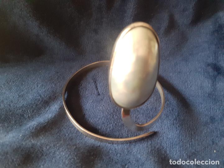 Joyeria: Pulsera brazalete plata y madreperla - Foto 7