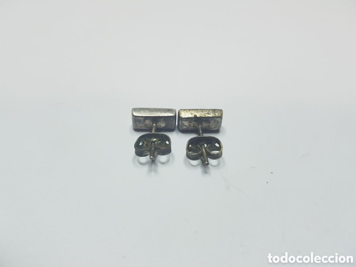 Joyeria: #852 Pendientes plata de ley 925 0,8cm - Foto 2