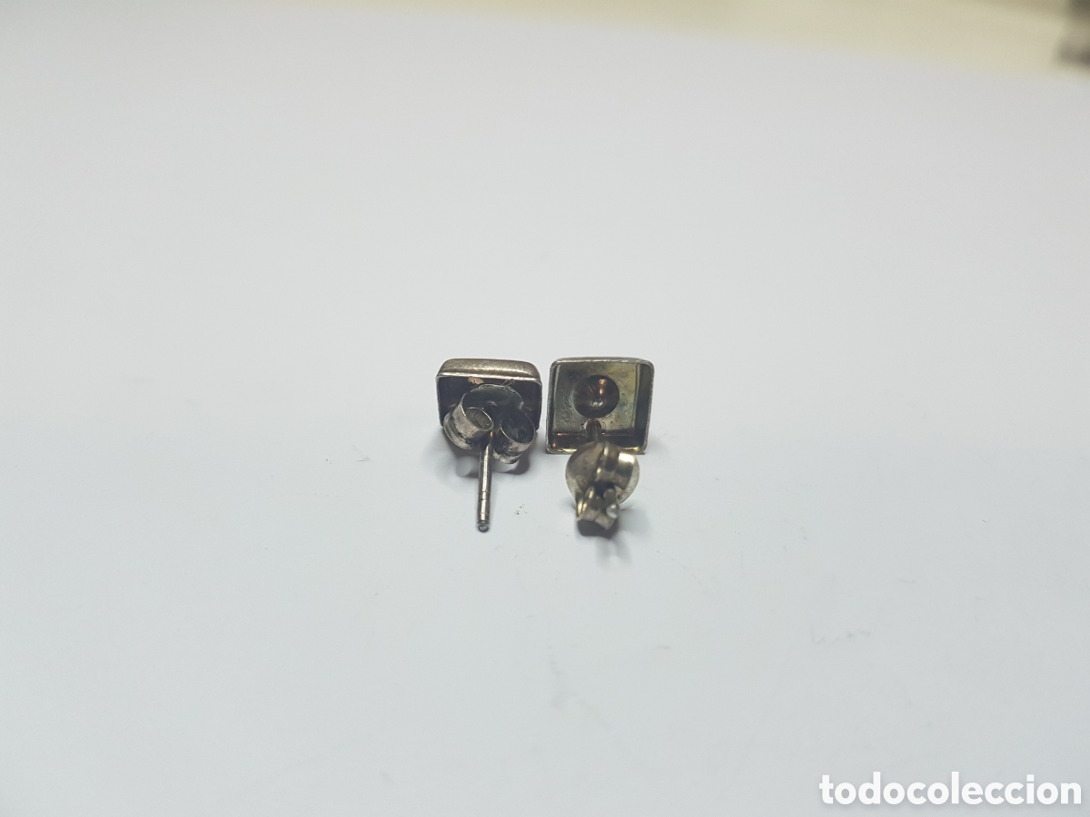 Joyeria: #853 Pendientes plata de ley 925 0,7cm - Foto 2