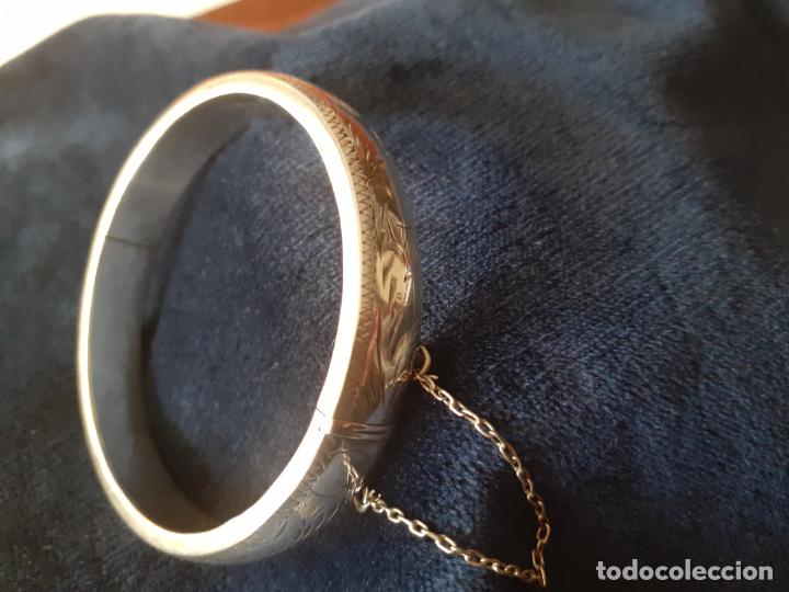 Joyeria: pulsera brazalete de plata - Foto 6
