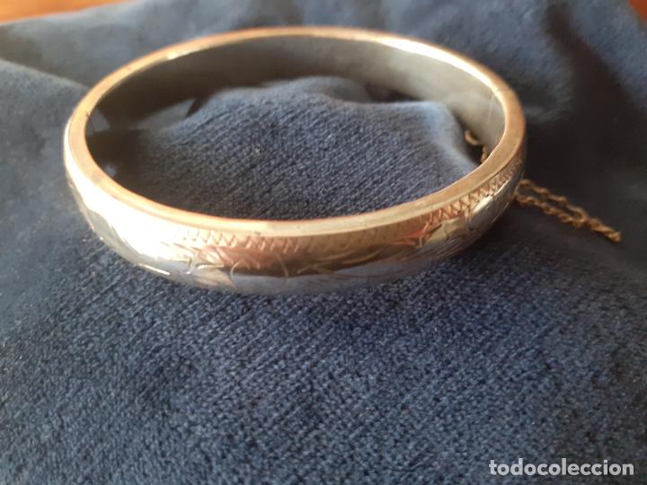 Joyeria: pulsera brazalete de plata - Foto 8