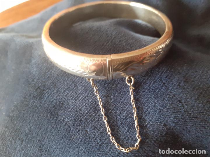 Joyeria: pulsera brazalete de plata - Foto 1