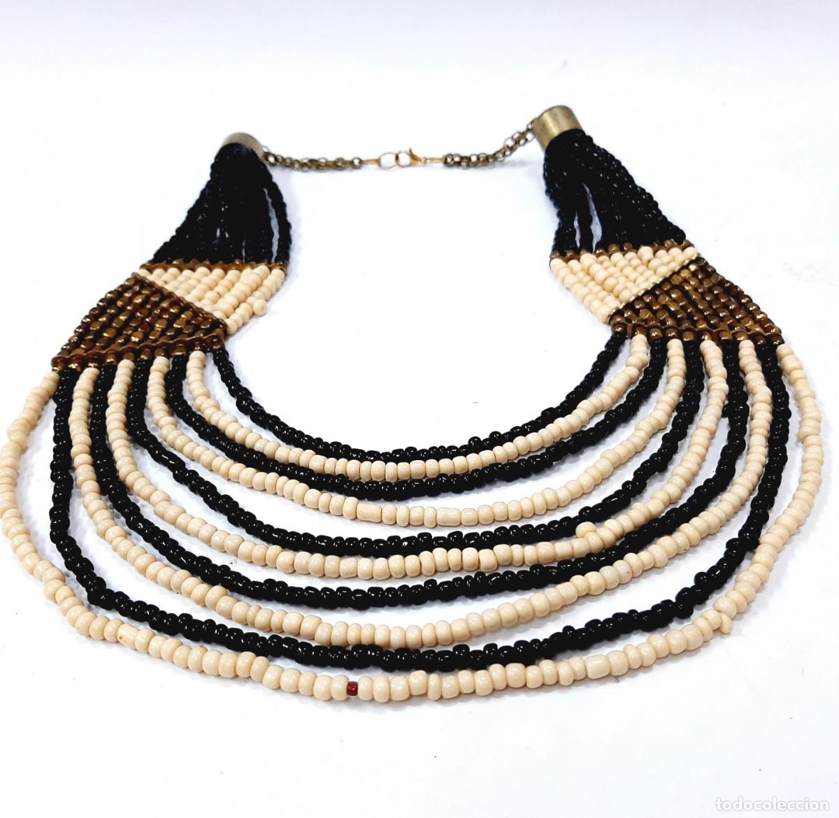 Joyeria: Collar bocho con cuentas vintage(10.2) - Foto 2