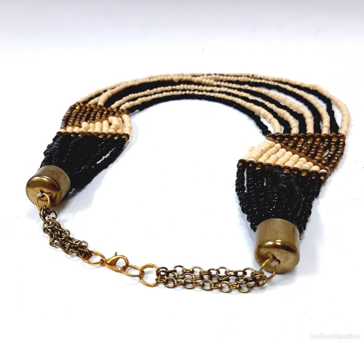 Joyeria: Collar bocho con cuentas vintage(10.2) - Foto 3