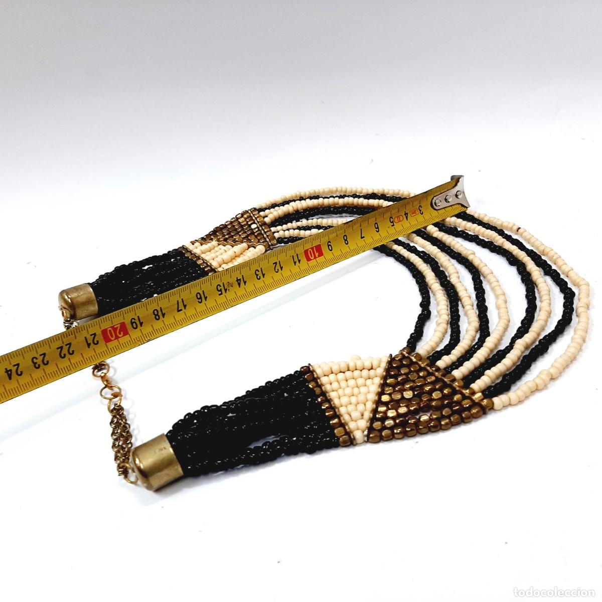 Joyeria: Collar bocho con cuentas vintage(10.2) - Foto 5