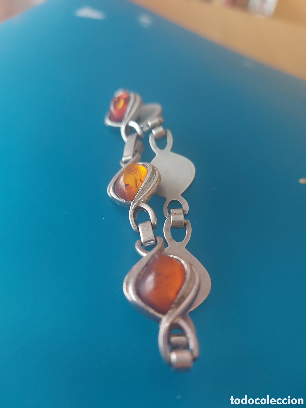 Joyeria: pulsera de agata plata - Foto 1