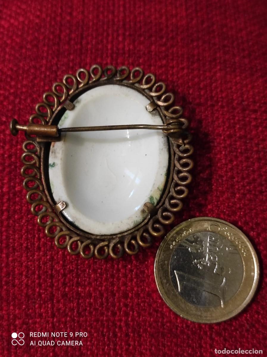 Joyeria: Broche de porcelana. - Foto 2