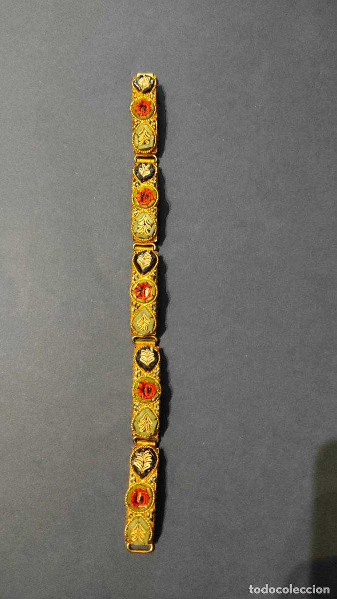 Joyeria: Pulsera micromosaico de vidrio. - Foto 2
