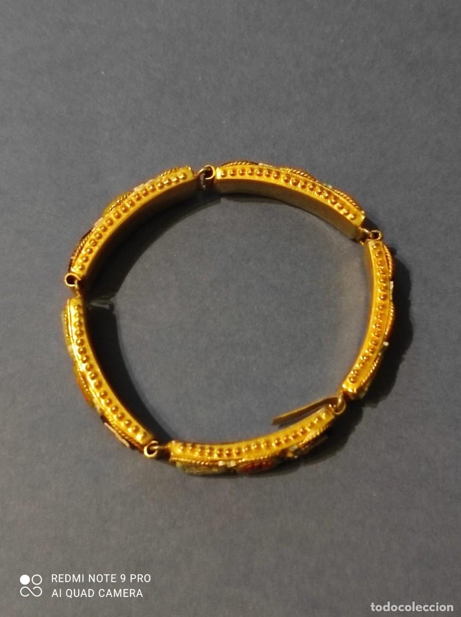 Joyeria: Pulsera micromosaico de vidrio. - Foto 4