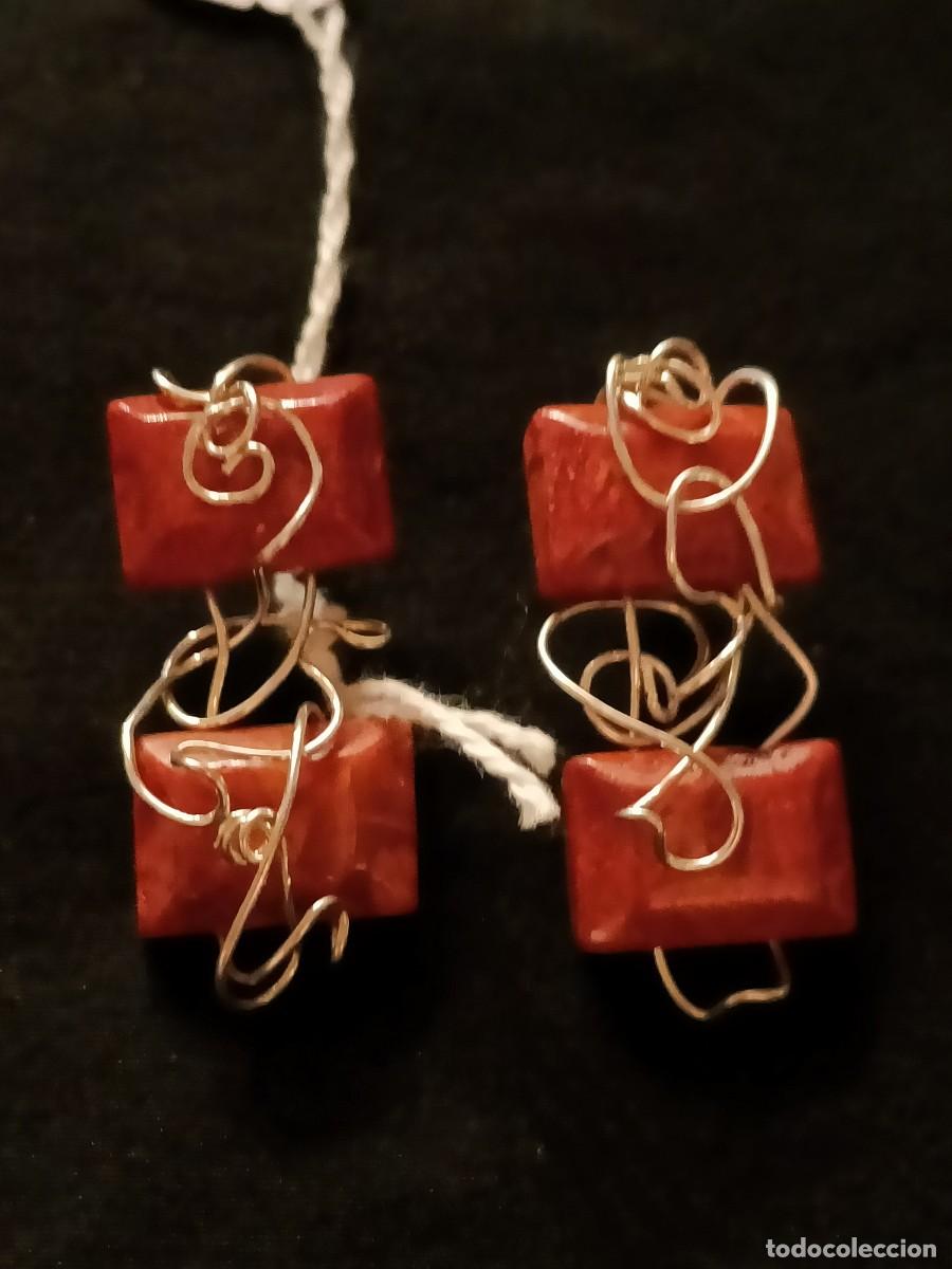 Joyeria: PENDIENTES PIEDRA NATURAL Y PLATA - Foto 1