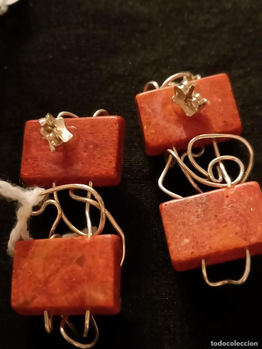 Joyeria: PENDIENTES PIEDRA NATURAL Y PLATA - Foto 3