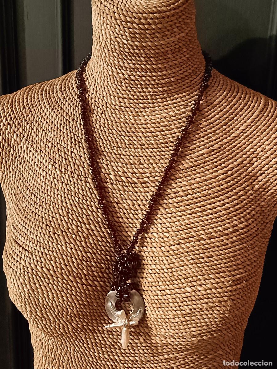 Joyeria: COLLAR GRANATES, PERLA NATURAL Y PLATA - Foto 1