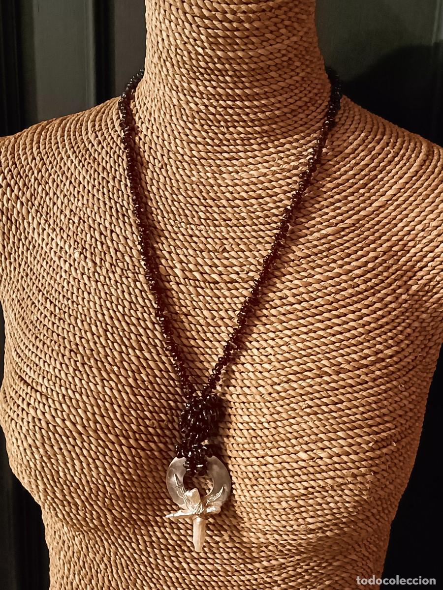 Joyeria: COLLAR GRANATES, PERLA NATURAL Y PLATA - Foto 2