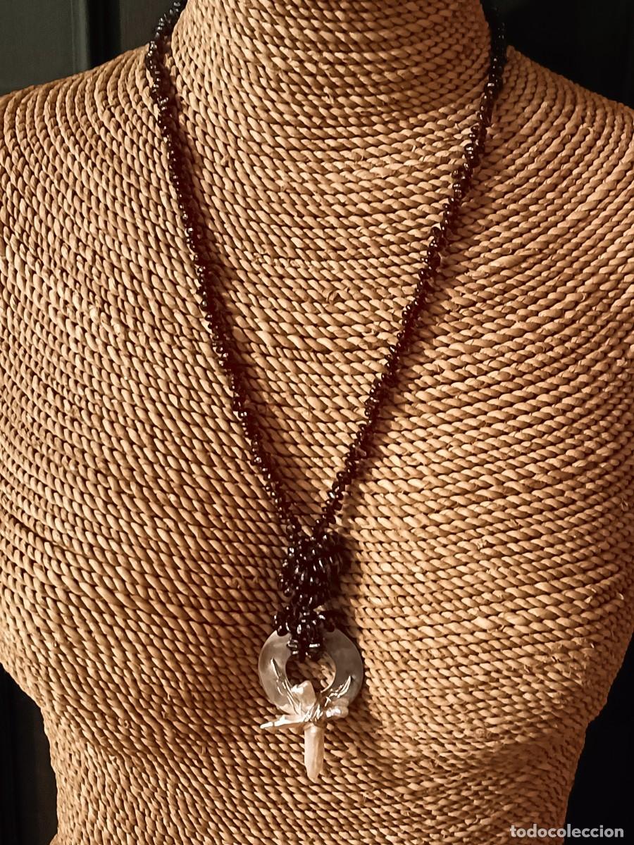 Joyeria: COLLAR GRANATES, PERLA NATURAL Y PLATA - Foto 4