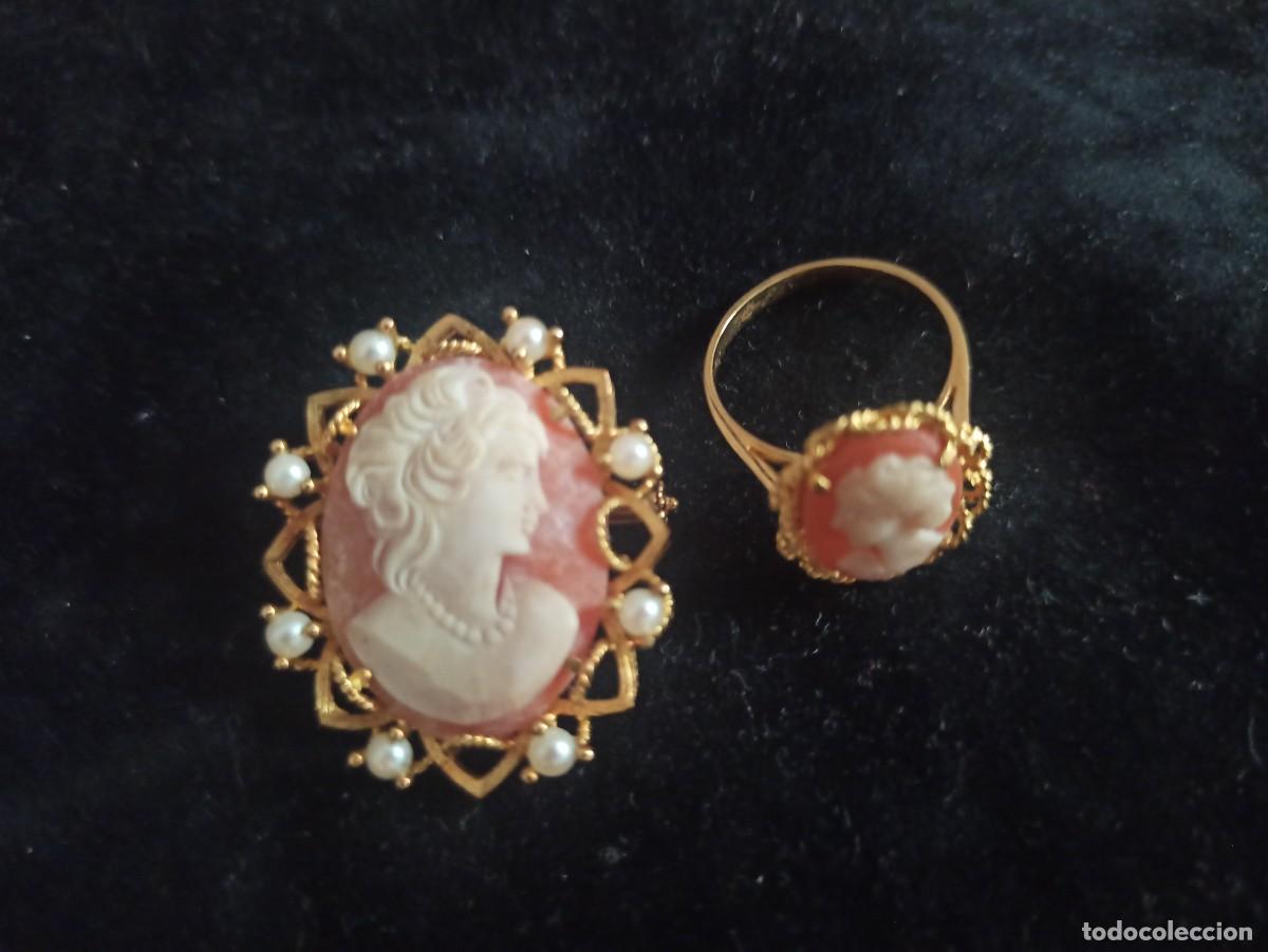 Joyeria: Camafeo y anillo de oro - Foto 1