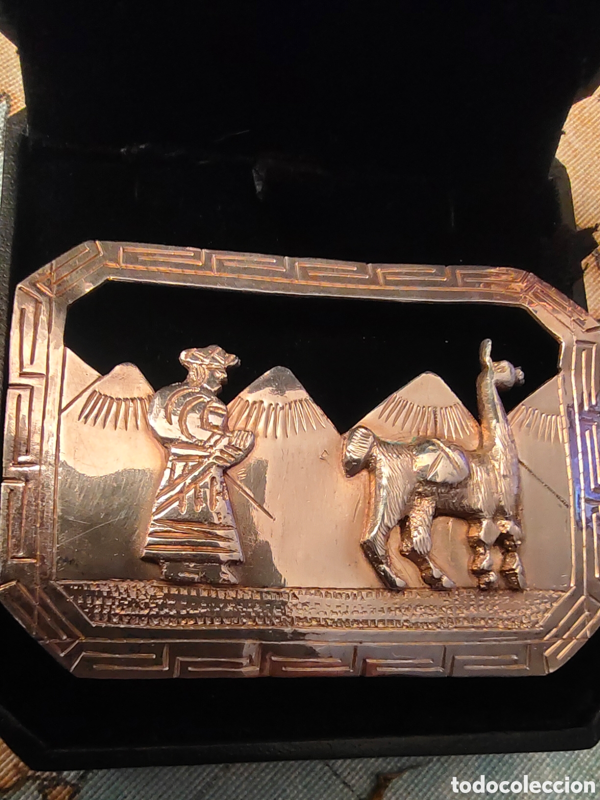 Joyeria: Broche de plata antiguo - Foto 1