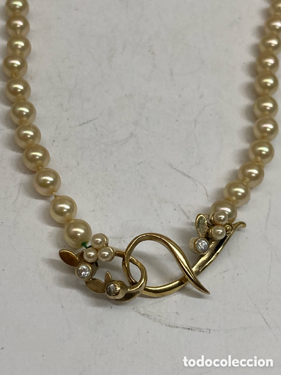 Joyeria: Collar de plata y perla CC84 - Foto 2