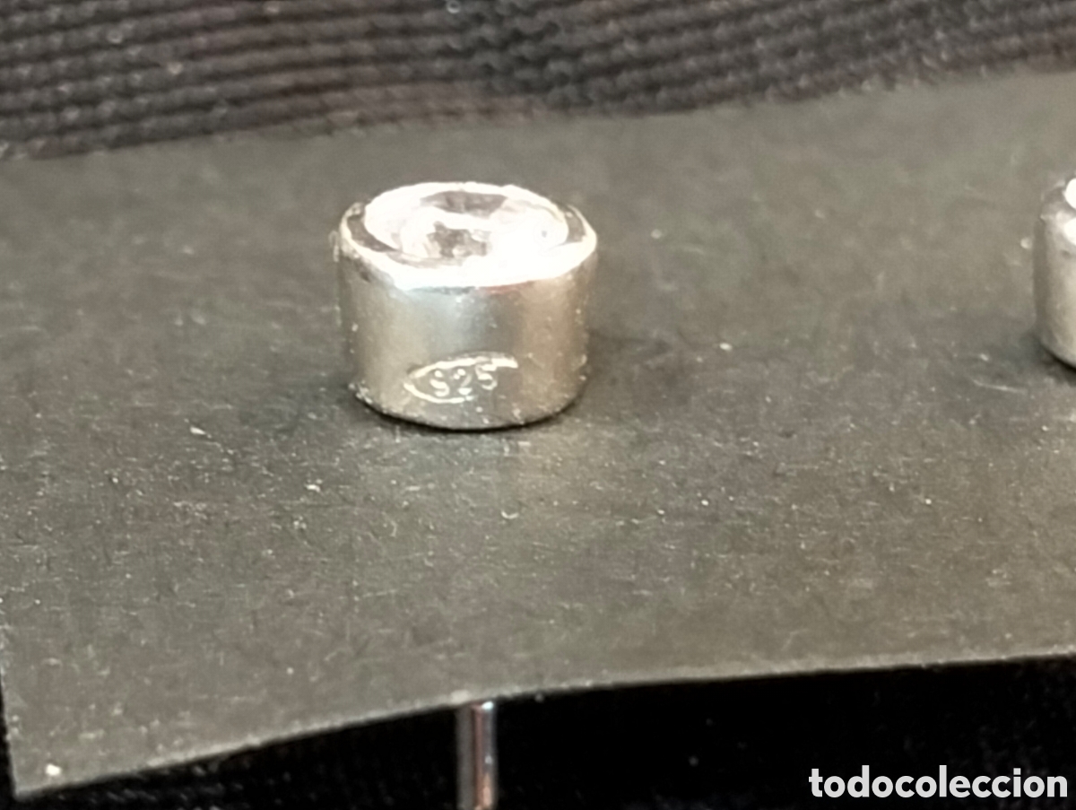 Joyeria: Pendientes plata 925 circonitas - Foto 2