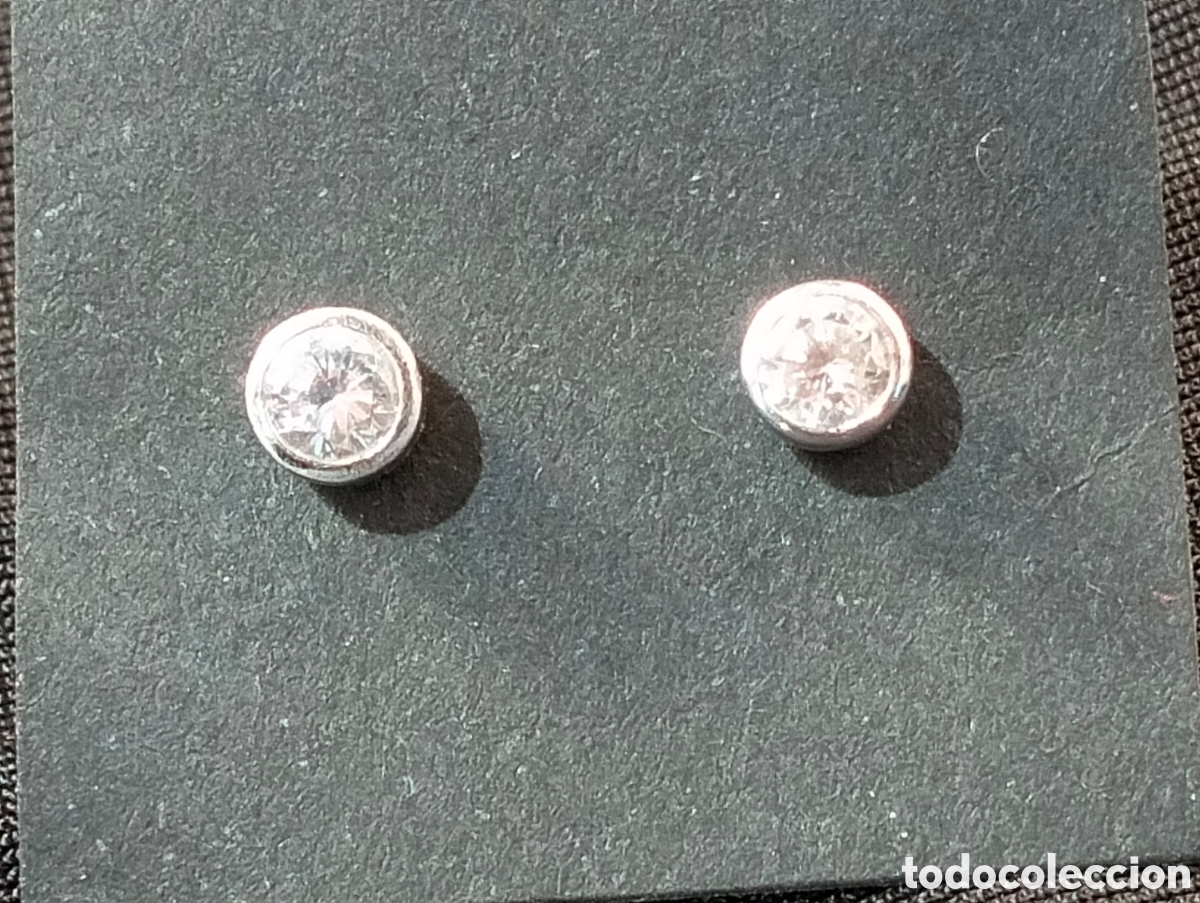 Joyeria: Pendientes plata 925 circonitas - Foto 1