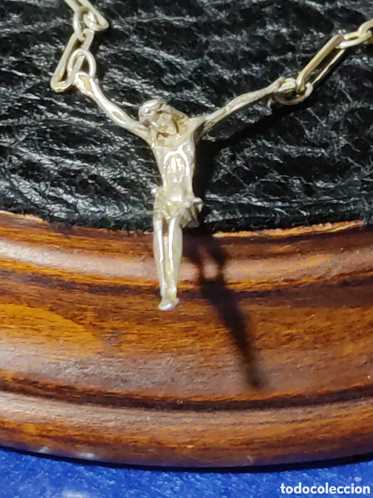 Joyeria: Cadena cristo de Dal&iacute;,plata 925. - Foto 1