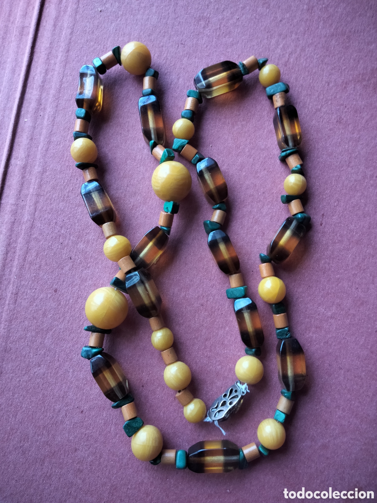 Joyeria: Original Collar de pasta pl&aacute;stico para restaurar - Foto 3