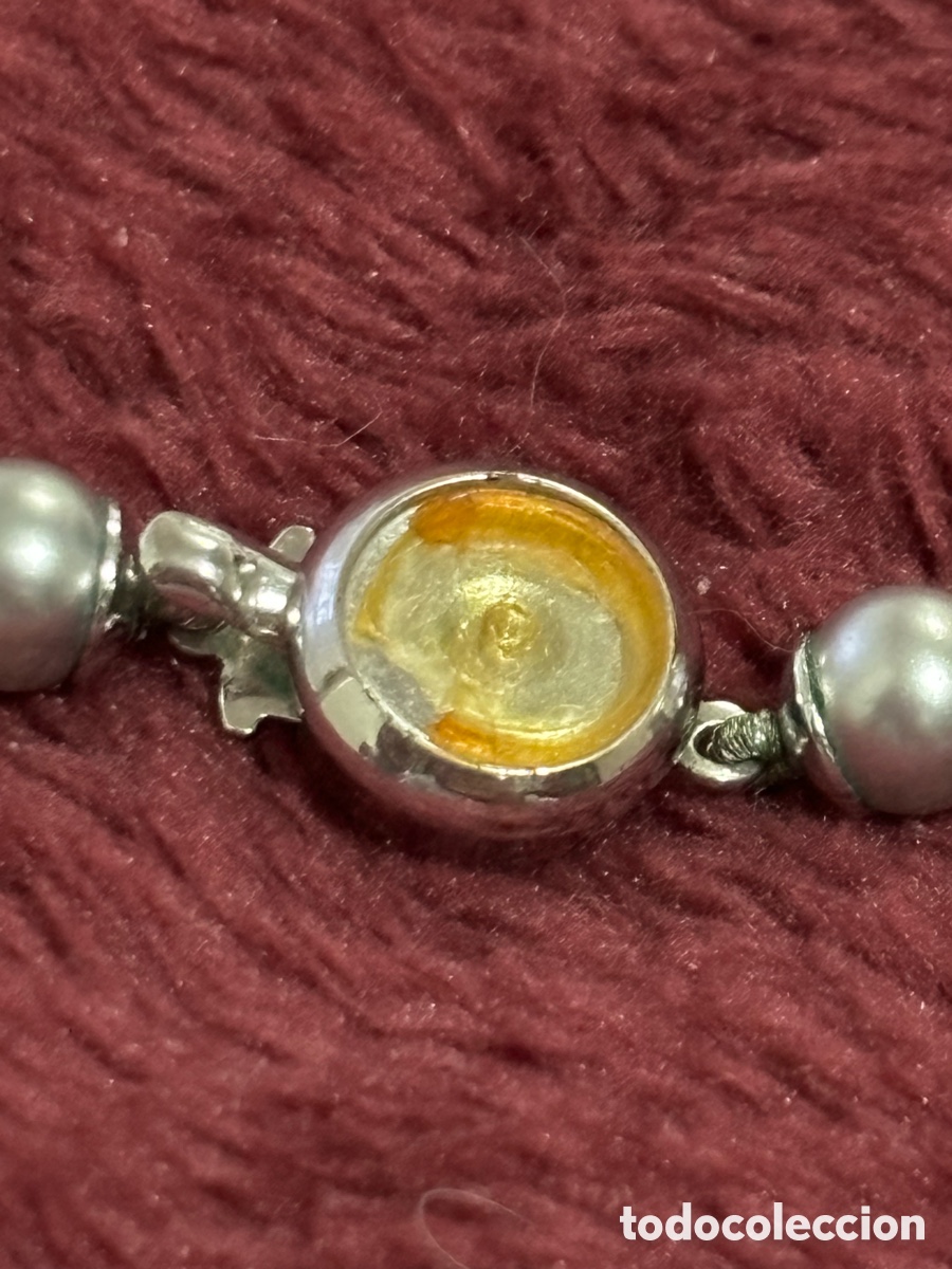 Joyeria: Collar perlas colgante central de plata - Foto 3