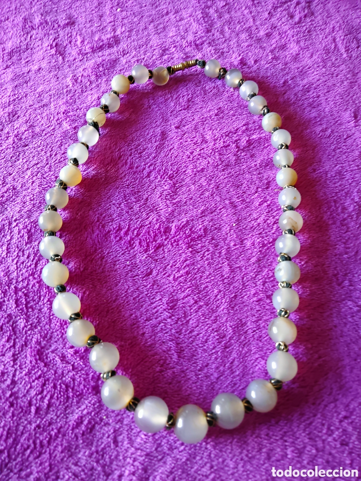 Joyeria: ANTIGUO,ELGANTE COLLAR DE JADE - Foto 2
