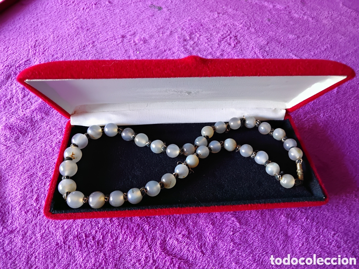 Joyeria: ANTIGUO,ELGANTE COLLAR DE JADE - Foto 4