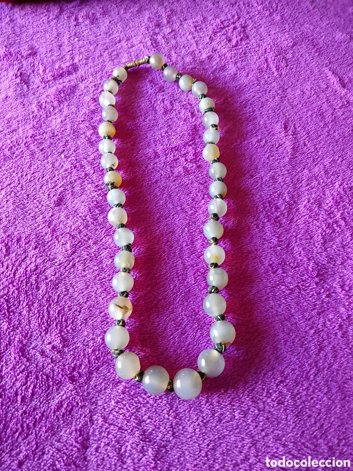 Joyeria: ANTIGUO,ELGANTE COLLAR DE JADE - Foto 1