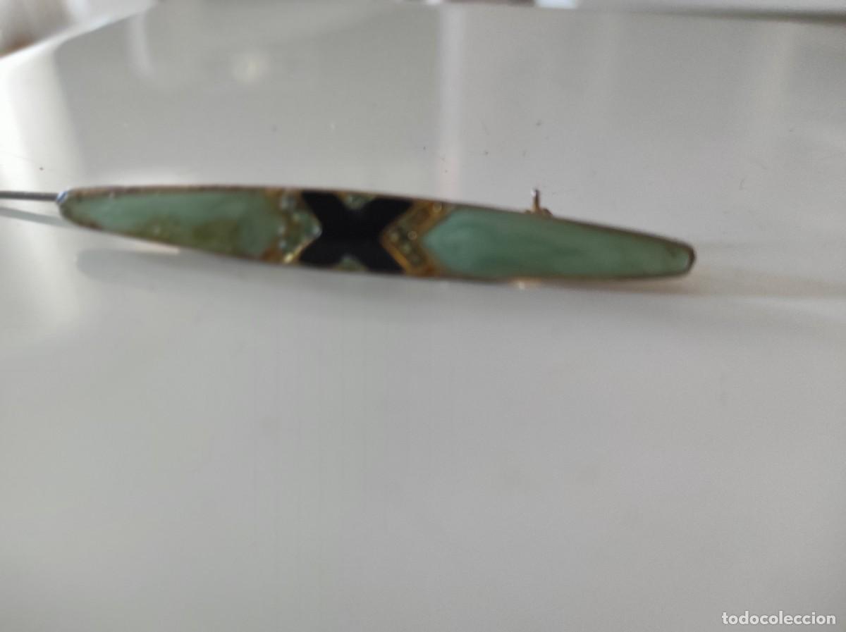 Joyeria: Broche / alfiler turquesa - Foto 3