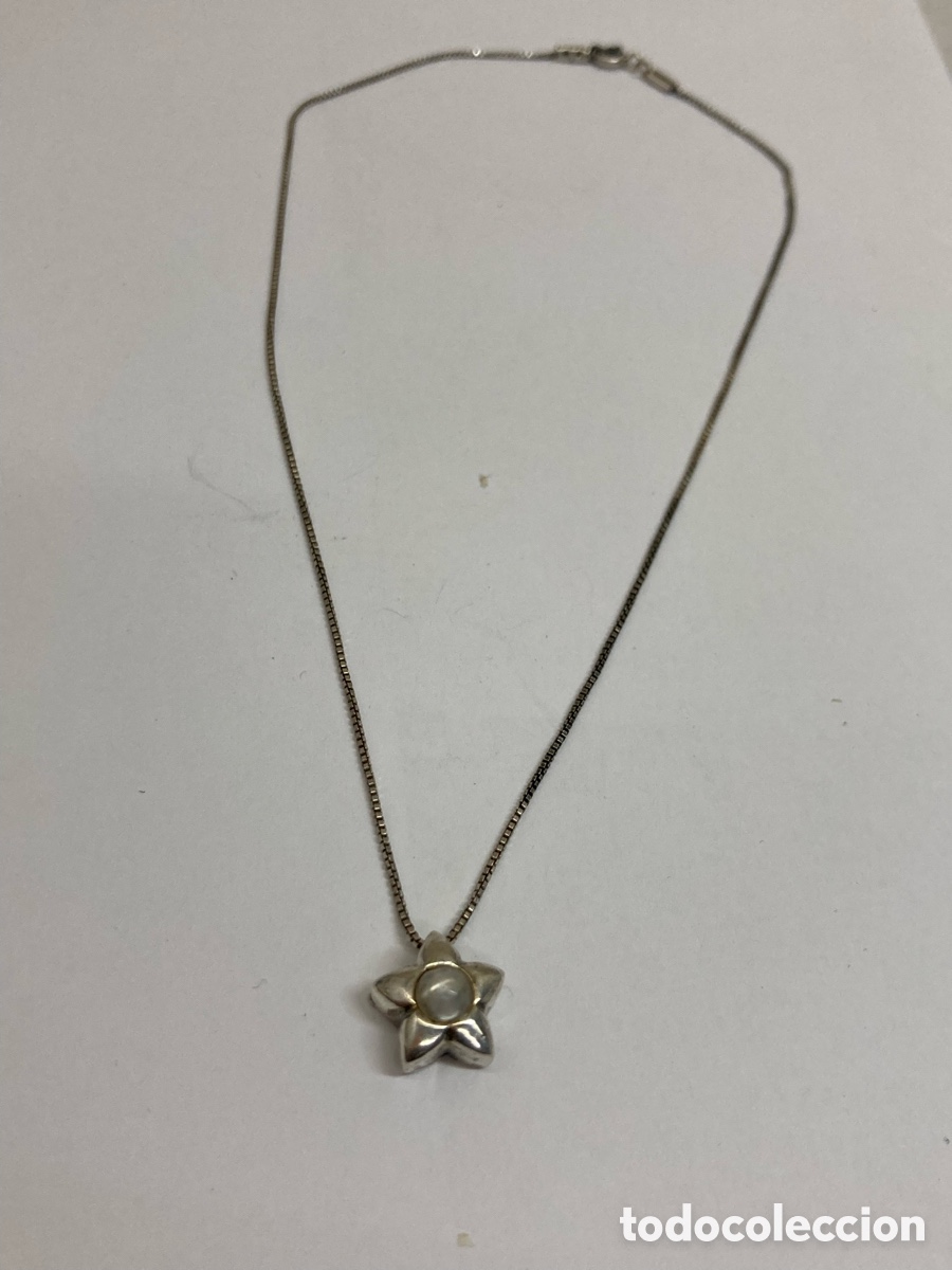 Joyeria: Cadena y colgante de plata CC72 - Foto 1