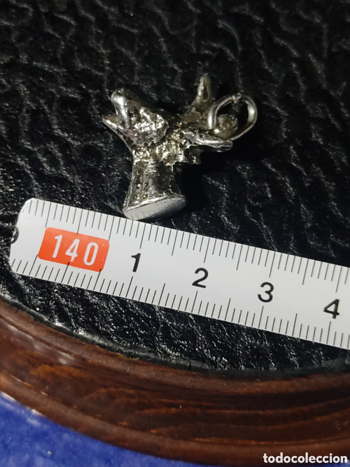 Joyeria: Colgante antiguo cabeza de ciervo. - Foto 3