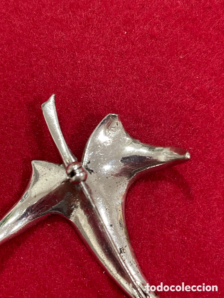 Joyeria: Bonito broche en plata de ley contrastada y Marquesitas. - Foto 3