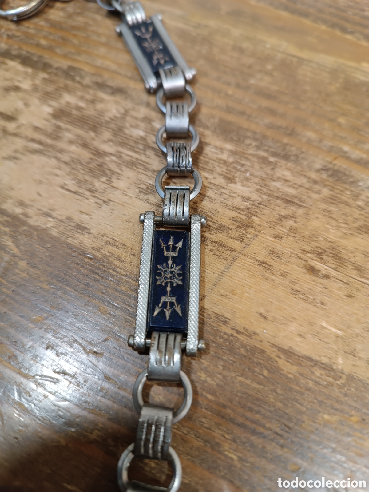 Joyeria: Antigua cadena reloj - Foto 4