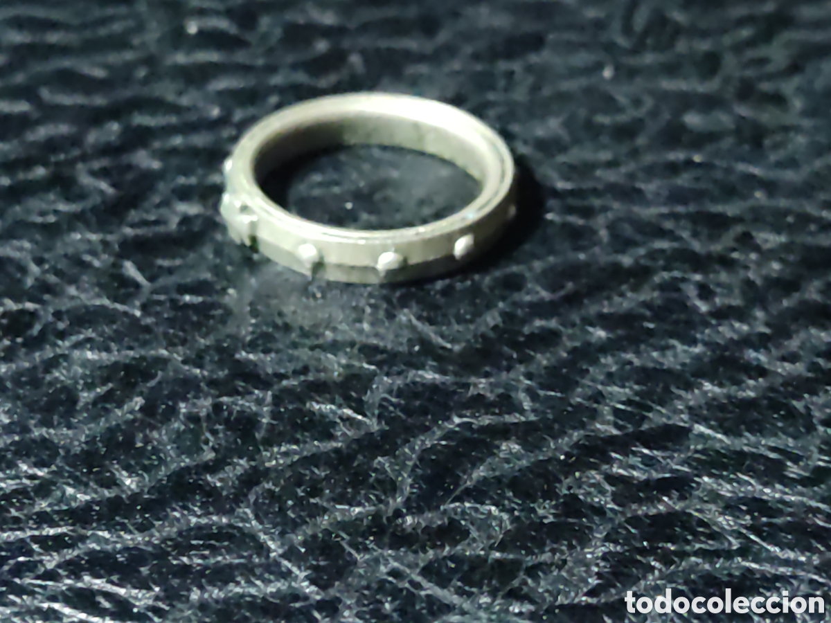 Joyeria: Anillo rosario de dedo antiguo. - Foto 3