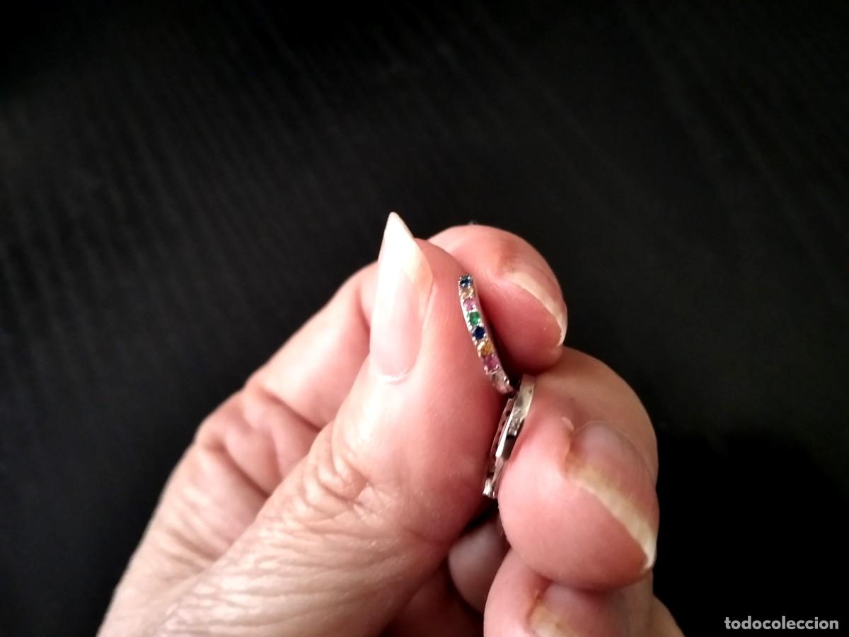Joyeria: PENDIENTES DE PLATA ARCO IRIS PARA NI&Ntilde;A - Foto 2