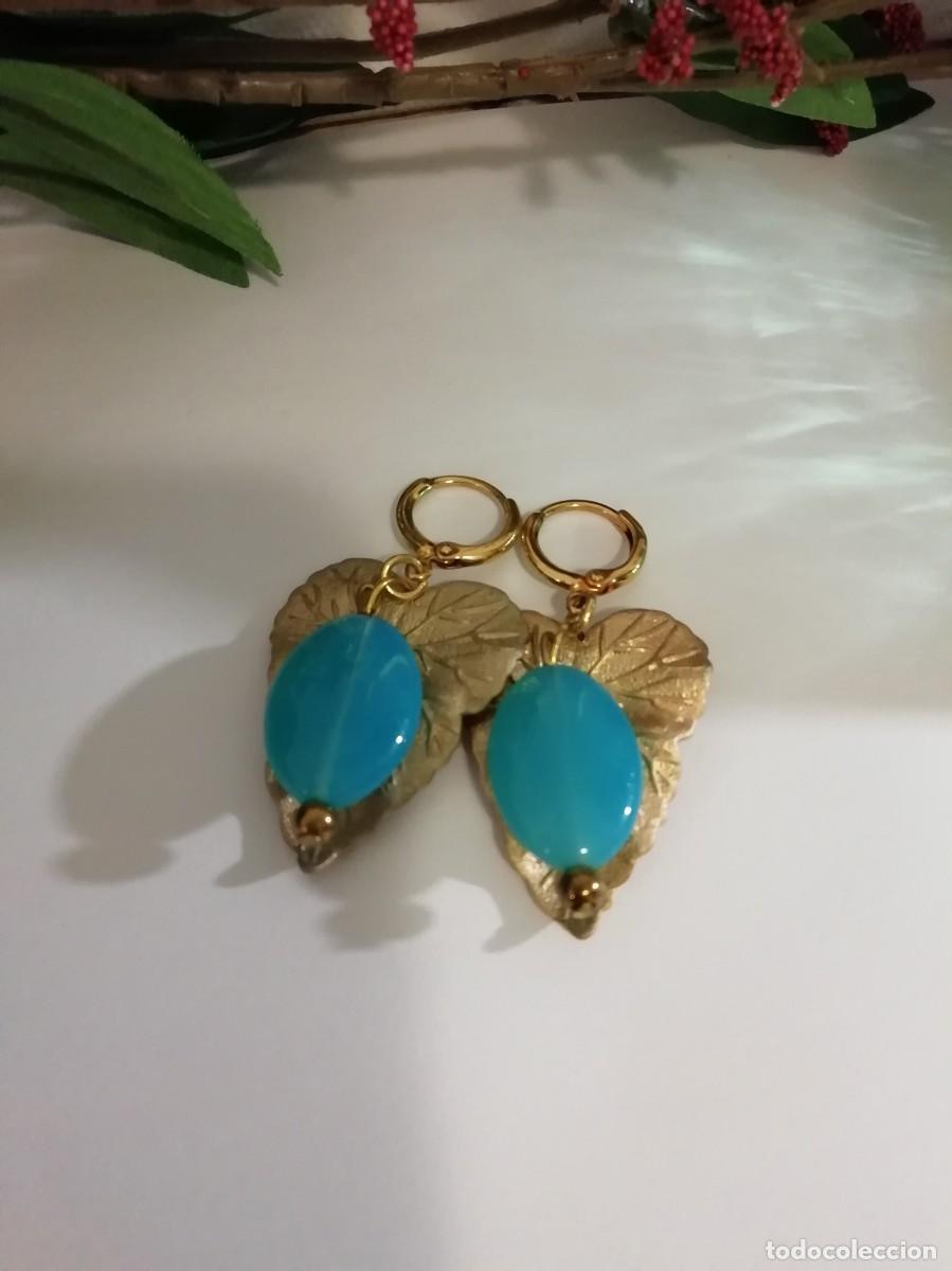 Joyeria: Pendientes realizados a mano, turquesas - Foto 2