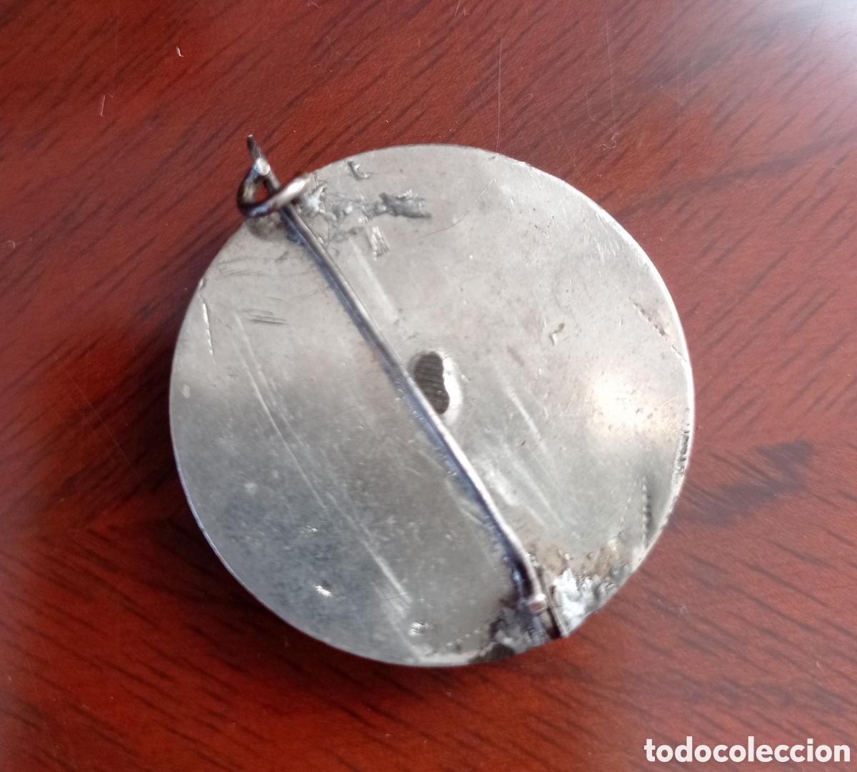 Joyeria: ⚜️ANTIGUO BROCHE DE PORCELANA PINTADA - Foto 2
