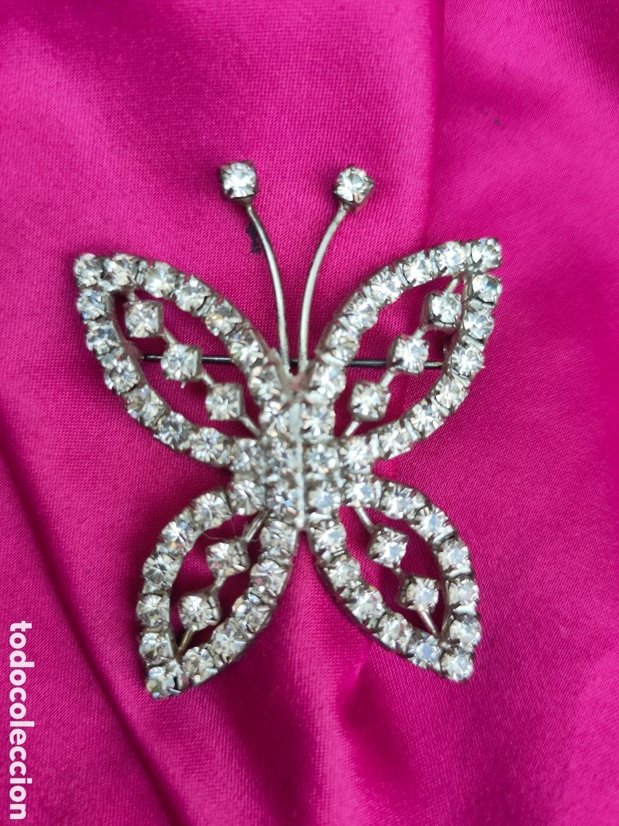 Joyeria: BROCHE MARIPOSA 1920-40s - Foto 2