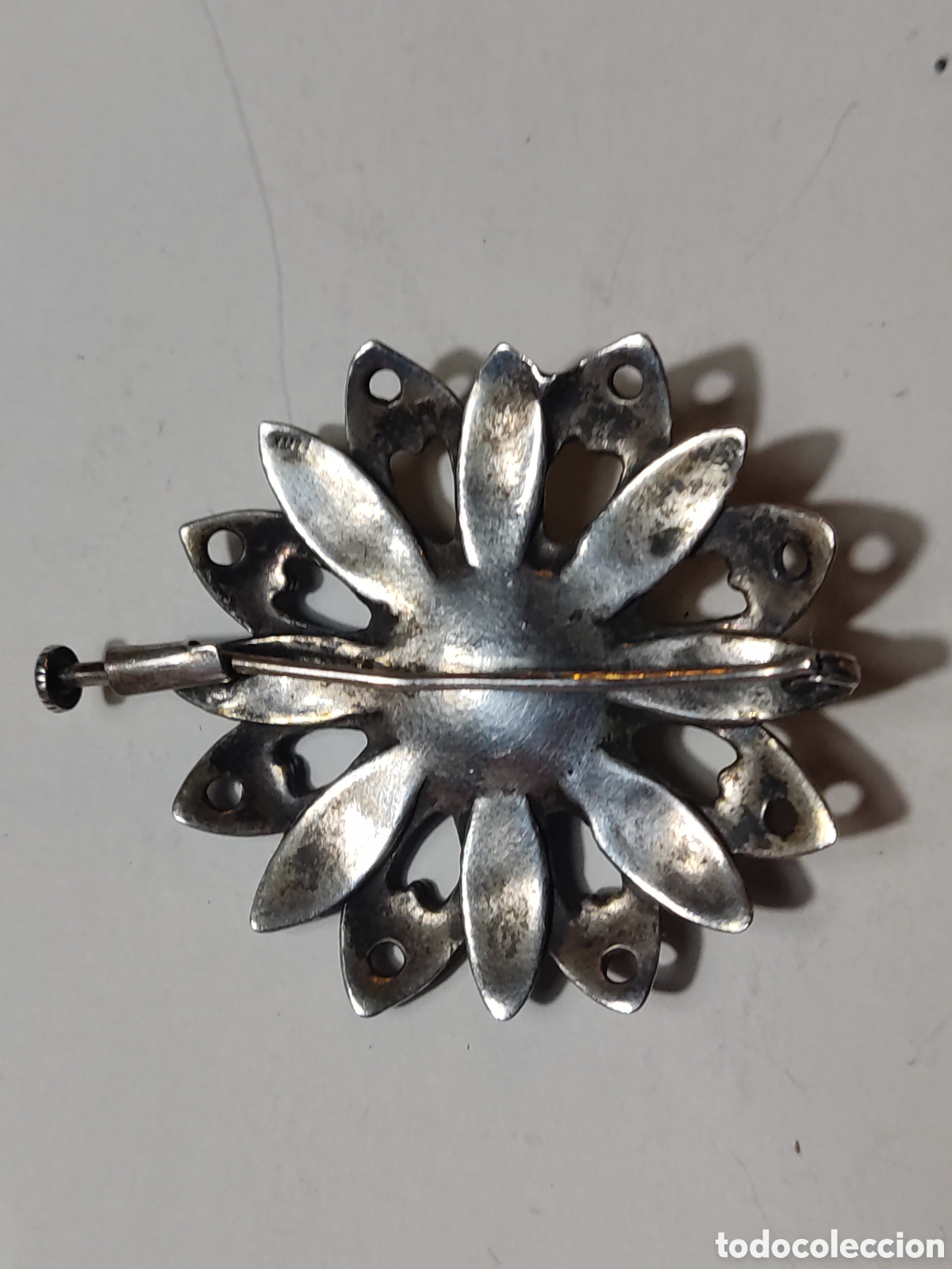 Joyeria: Broche plata con piedra negra - Foto 3